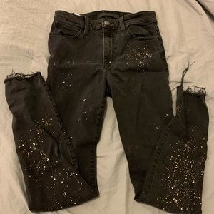 Joe’s Jeans with Splatter Paint Detail